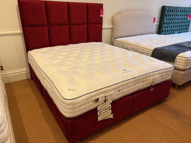 Vispring Vispring Kingsbridge Draw Divan set - Superking Size - Ex display