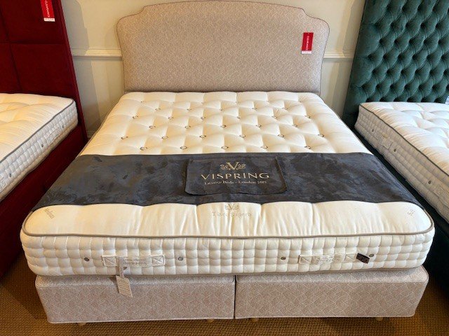 Vispring Tiara Superb Divan set - Superking Size - Ex Display