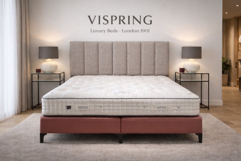 Vispring Regal Superb Divan Set - Superking Size - Ex-Display