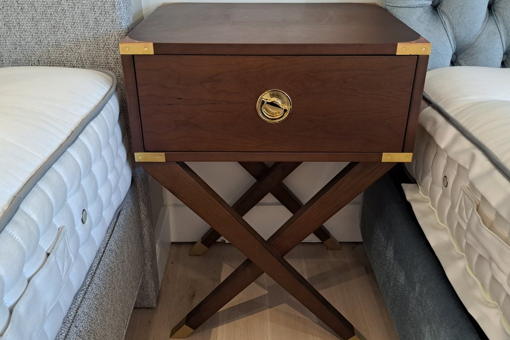 Greenwich 1 Drawer BSU Cherry/Brass - Ex Display