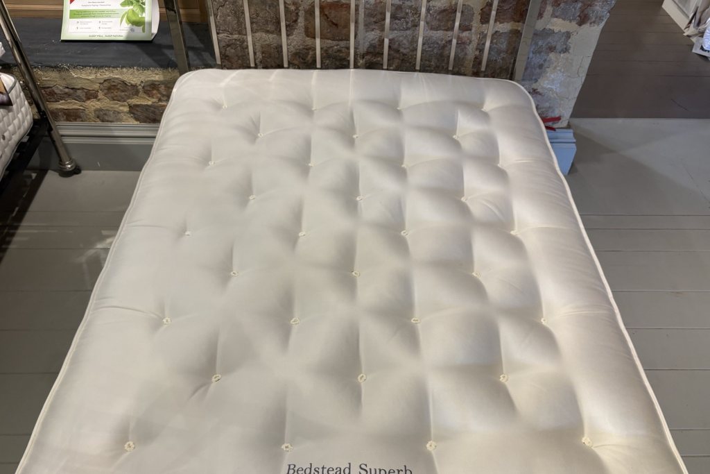 Vispring Bedstead Superb Mattress - King Size - Ex Display.