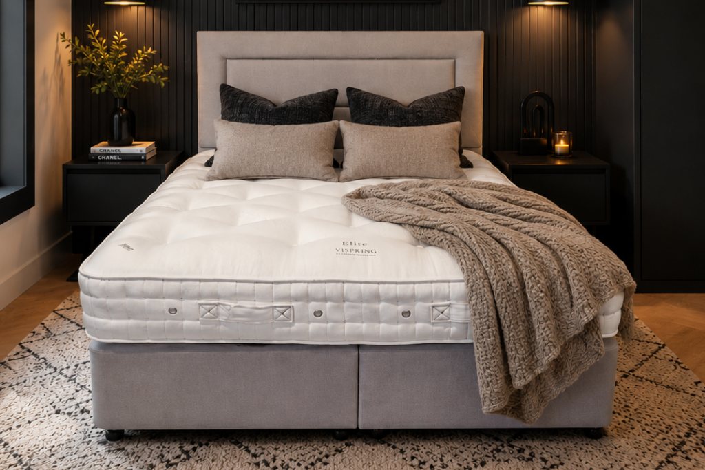 Vispring Elite Divan Set - King Size - Ex Display.
