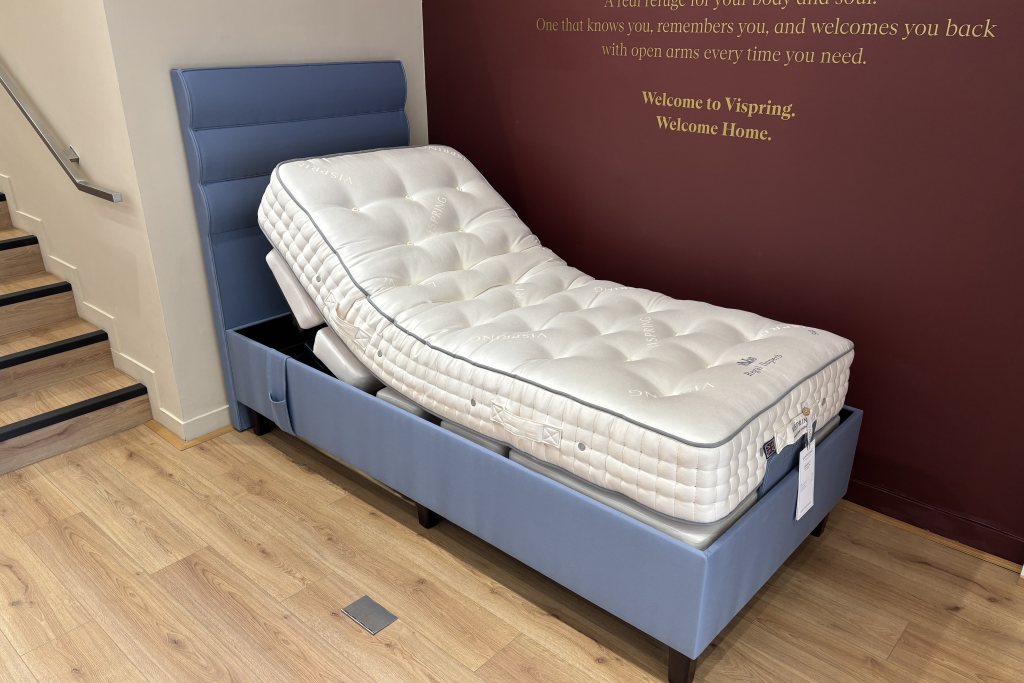 Vispring Serenity Adjustable Divan Set - Long Single - Ex Display