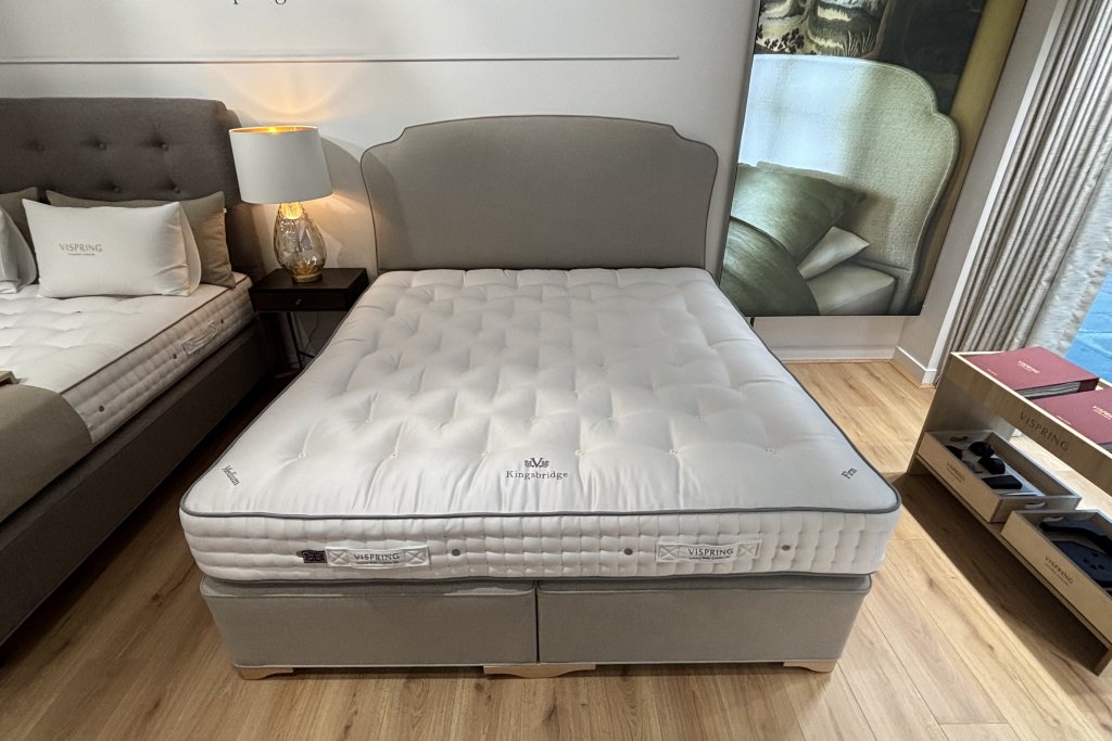 Vispring Kingsbridge Draw Divan Set - Superking Size - Ex -Display. COPY