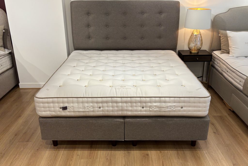Vispring Tiara Superb Divan set - Superking Size - Ex Display