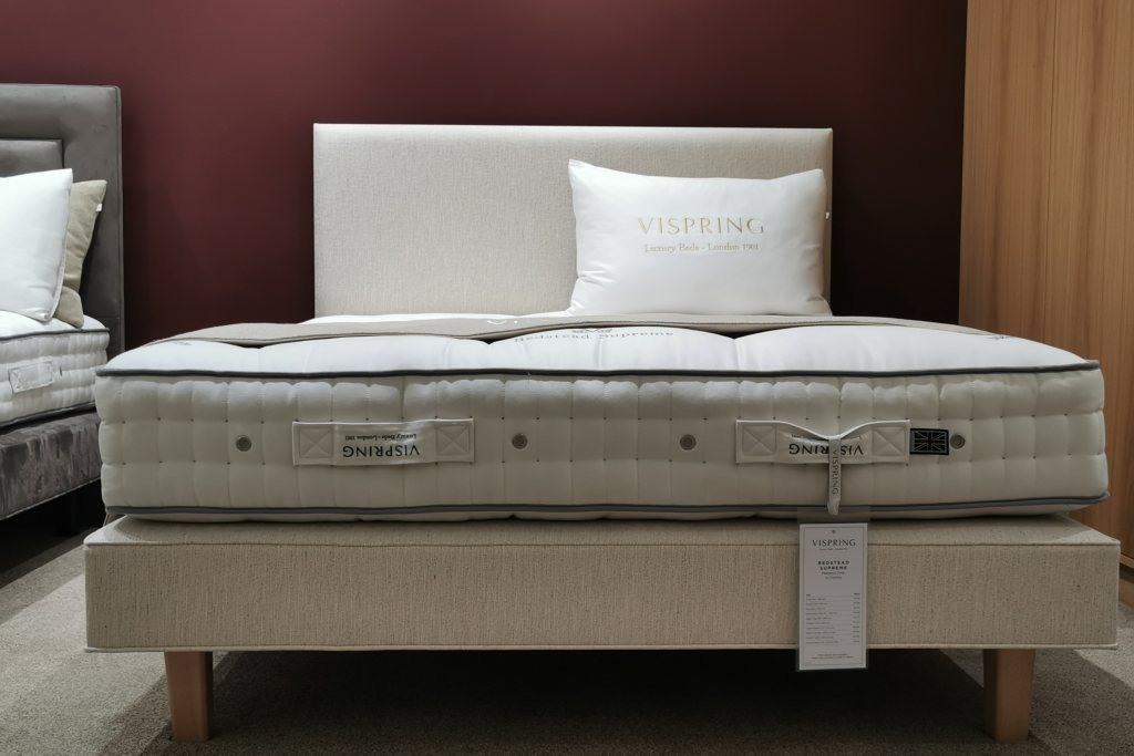 Vispring Bedstead Supreme Divan Set - King Size - Ex Display.