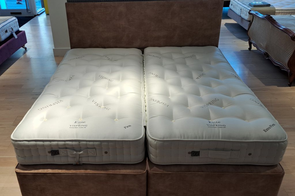 Vispring Elite Draw Divan Set - Superking Size - Ex Display