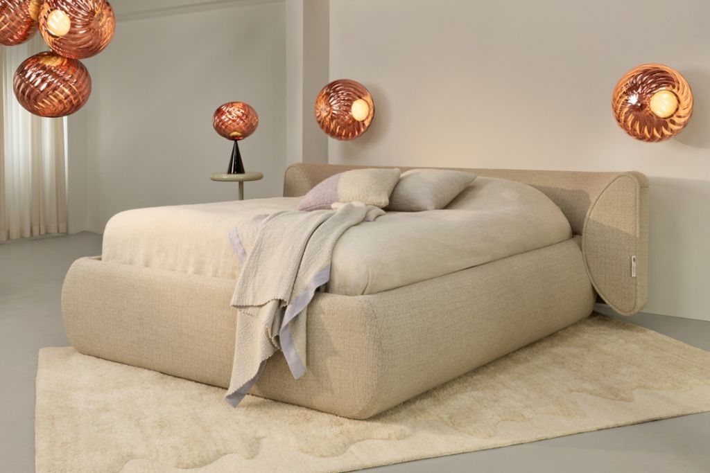 Vispring x Tom Dixon Fat Bed Vispring x Tom Dixon Fat Bed