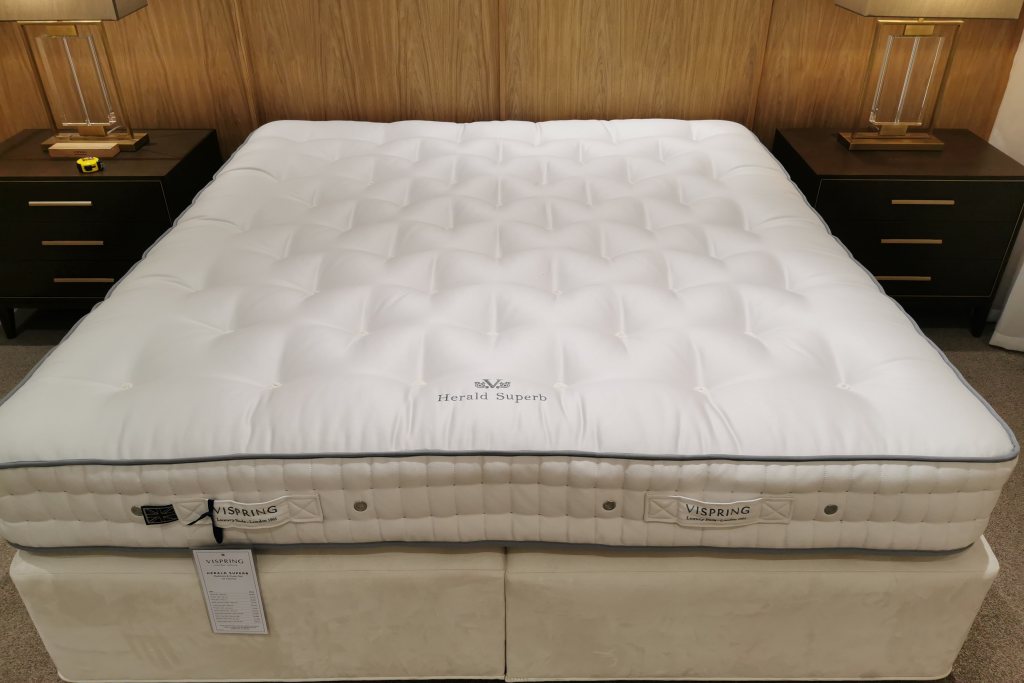 Vispring Ex-Display - Vispring Herald Superb Divan Set - Superking Size