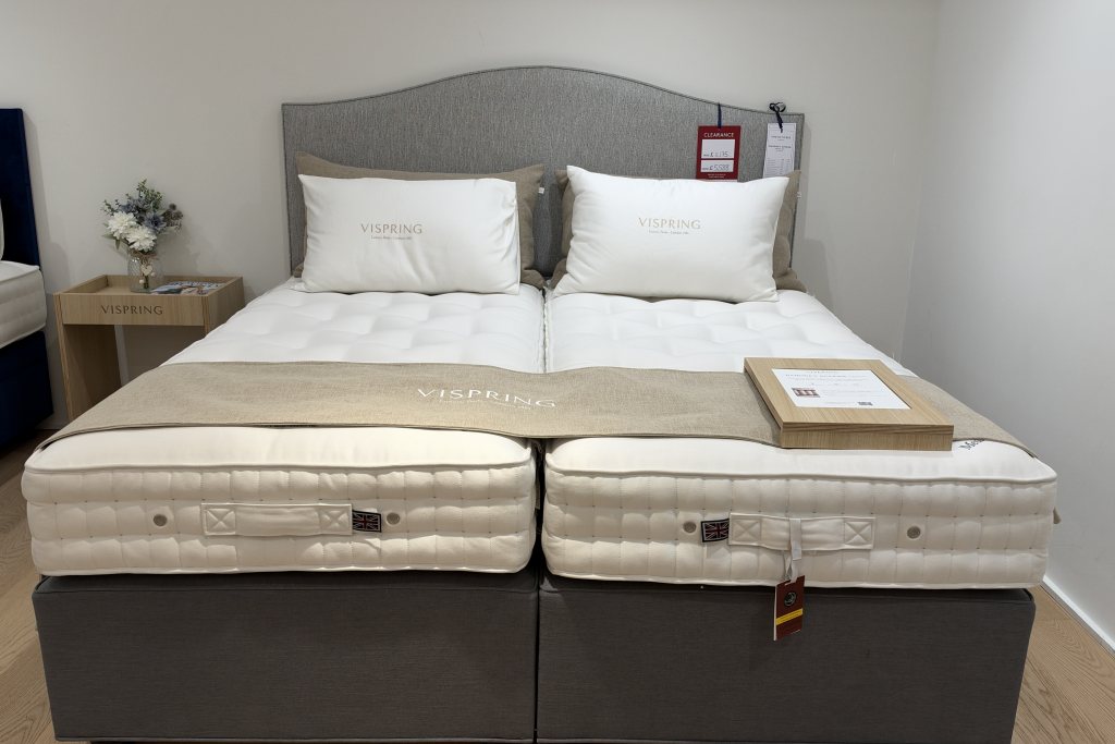 Ex-Display - Vispring Baronet Superb Draw Divan Set - Superking Size