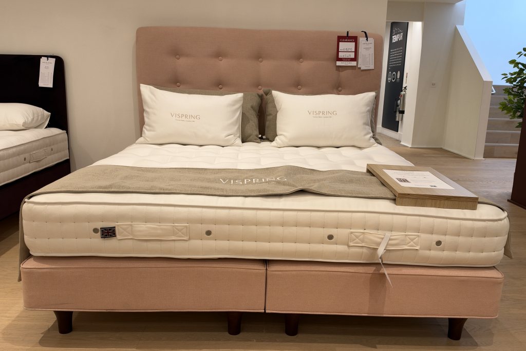 Ex-Display - Vispring Devonshire Divan Set  - Superking Size