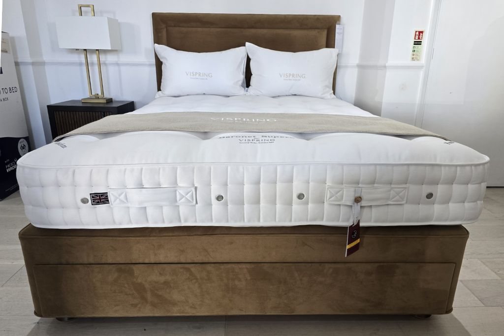 Vispring Ex-Display - Vispring Baronet Superb Drawer Divan Set - King Size