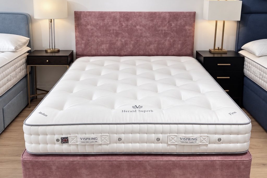 Vispring Ex-Display - Vispring Herald Superb Divan Set - King Size