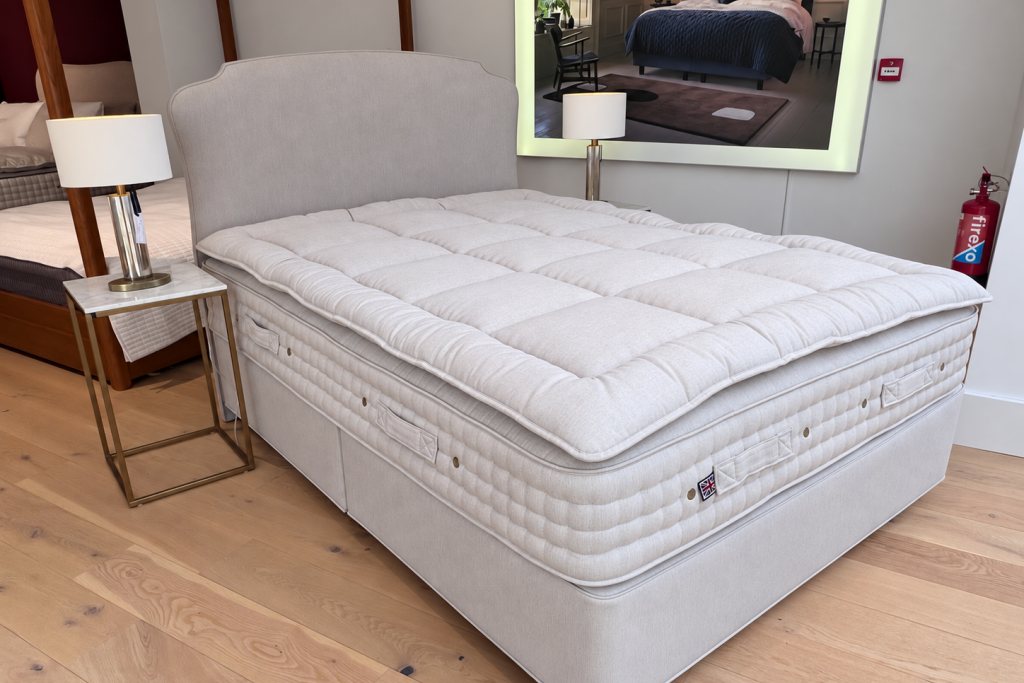 Vispring Ex-Display - Vispring Tiara Superb Divan set + Topper - King Size