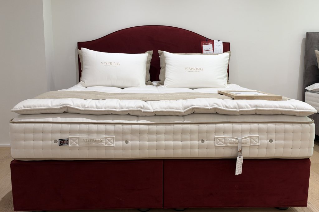 Ex-Display - Vispring Tiara Superb Divan set - Superking Size Ex-Display - Vispring Tiara Superb Divan set - Superking Size