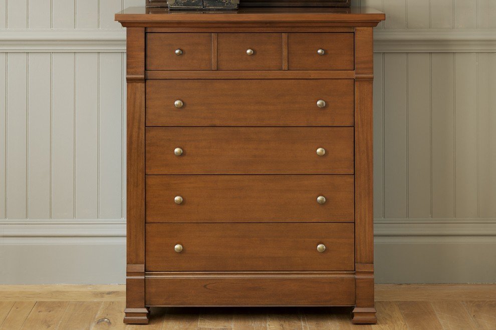 Manoir Chest Of Drawers Nickel Handles