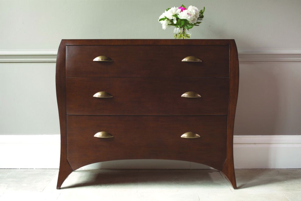 Chest of drawers shop brown wood