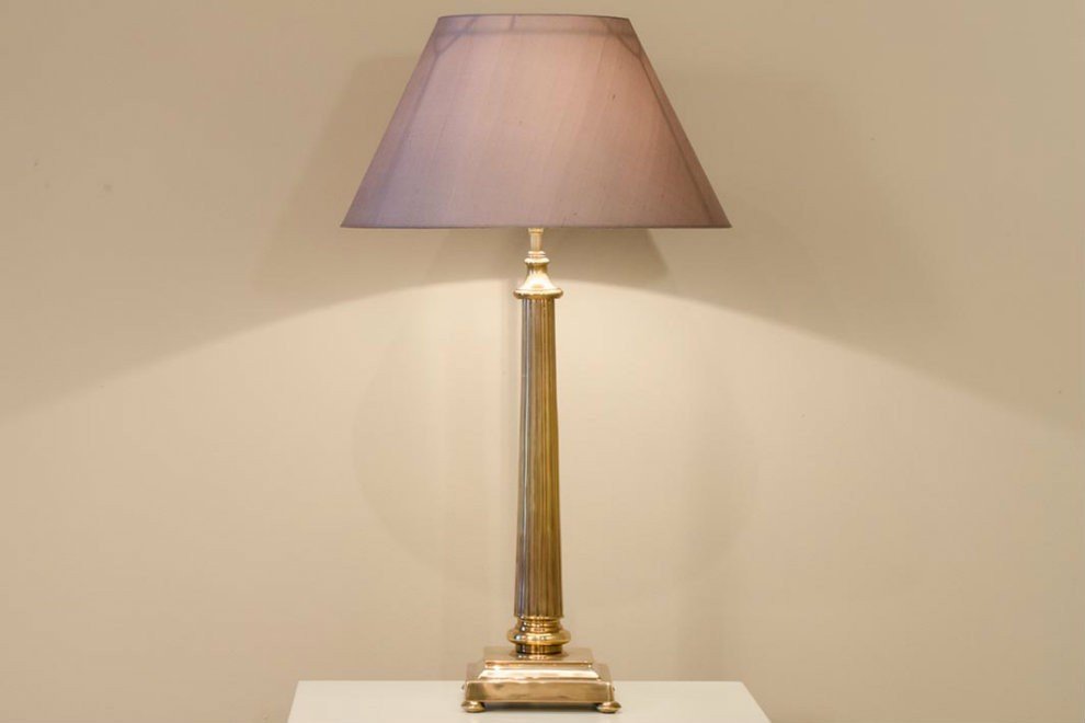 And So To Bed Nelsons Column Lamp