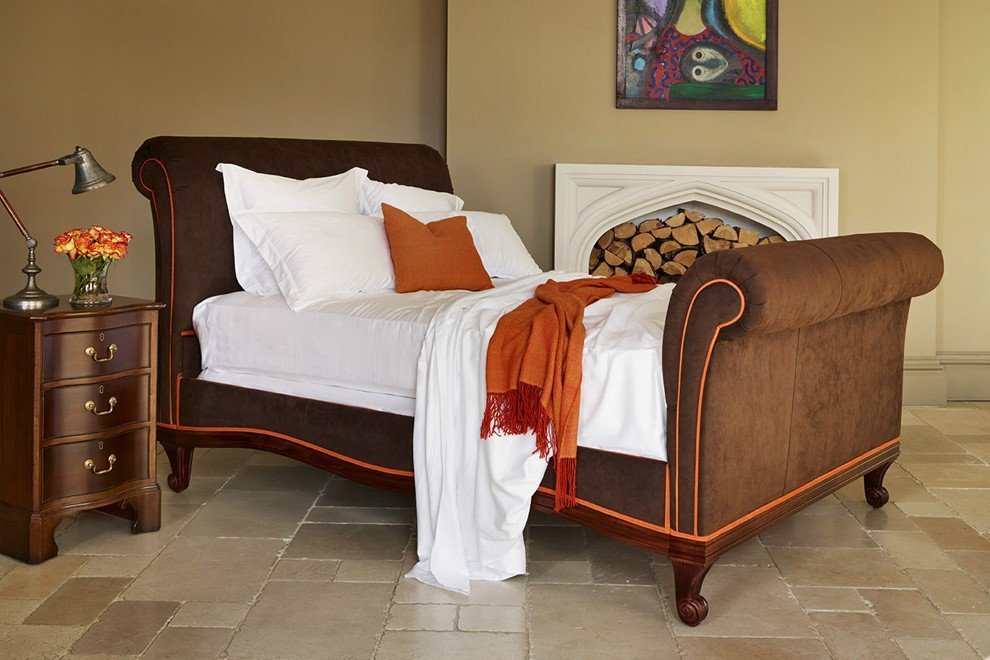 Traditional Upholstered Beds