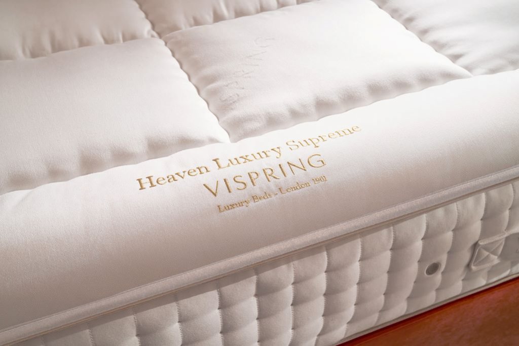 Vispring Heaven Luxury Supreme Mattress Topper Emperor 202 X 200cm 6ft 6inches