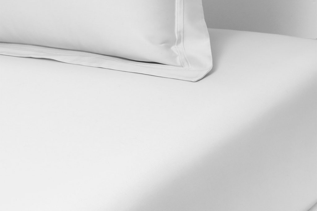 Yves Delorme Triomphe Fitted Sheet - Blanc