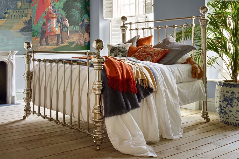 Dickens Luxury Brass Victorian Metal Bed Frame And So To Bed