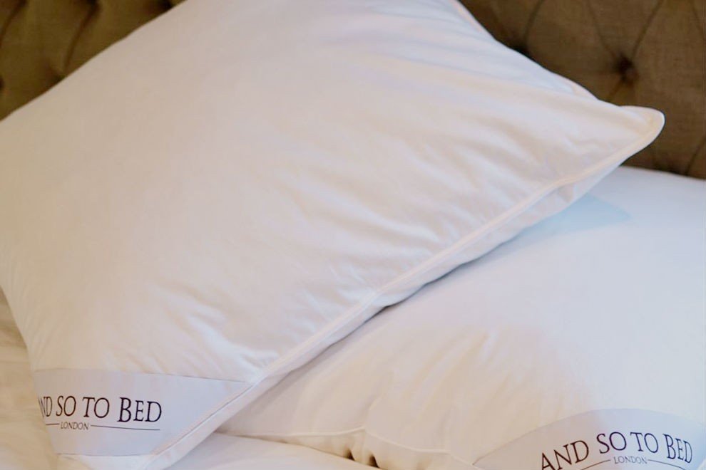 And So To Bed Ambassador Pillow