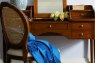 And So To Bed Floral Caned Chair