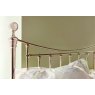 Austen Polished Nickel Metal Bed