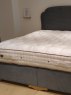 Vispring Vispring  Superking Tiara Superb Mattress &  Divan set with Moncorvo Headboard  - Ex-Display
