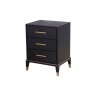 Isaac 3 Drawer Bedside Table