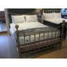 And So To Bed Austen Kingsize Brass Bedstead with a Vispring Realm Mattress and slats - Ex Display