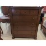 And So To Bed Manoir 5 Drawers Chest - Ex Display