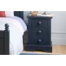 Fargo Bedside Chest With 3 Drawers Painswick Blue