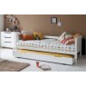 Classic Children's Beech Daybed With Storage Trundle