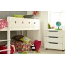 Cubix Children's Mid Sleeper With Chest Of Drawers