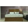 Vispring Vispring Excellence Emperor size divan set with Aldo Headboard - Ex Display