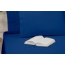 Plain Hemmed Flat Sheet - Majorelle Blue