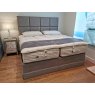 Vispring Vispring Emperor Magnificence Mattress Z&L Viceroy Divan set with Atlas Headboard - Ex-Display