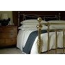 Reed Family Linen Quilted Bedspread Black and White