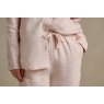 Bedfolk Womens Linen Pyjama Trousers - Rose Pink