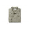 Bedfolk Womens Linen Pyjama Shirt - Moss