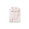 Bedfolk Womens Linen Pyjama Shirt - Rose