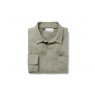 Bedfolk Mens Linen Pyjama Shirt - Moss