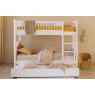 Bowood Children's Bunk Bed With Trundle - Pure White