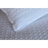 Amalia Suave Quilted Pillowcase - White