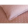 Amalia Suave Quilted Pillowcase - Charm Pink