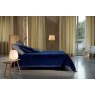 Amalia Cirrus Velvet Bedspread - Navy