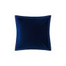 Amalia Home Collection Cirrus Square Velvet Cushions Cover - Navy Blue