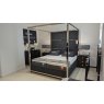 And So To Bed Hoxton Four Poster Bed Superking Size with Platform Base  - Ex Display